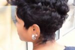 Spiky Finger Waves Hairstyle