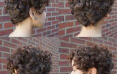 Appropriate Short Curly Hairstyles for Older Women in 2020 short-curly-wedge-3-235x150