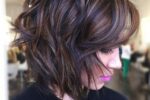 Short Stacked Bob Hairstyle 3