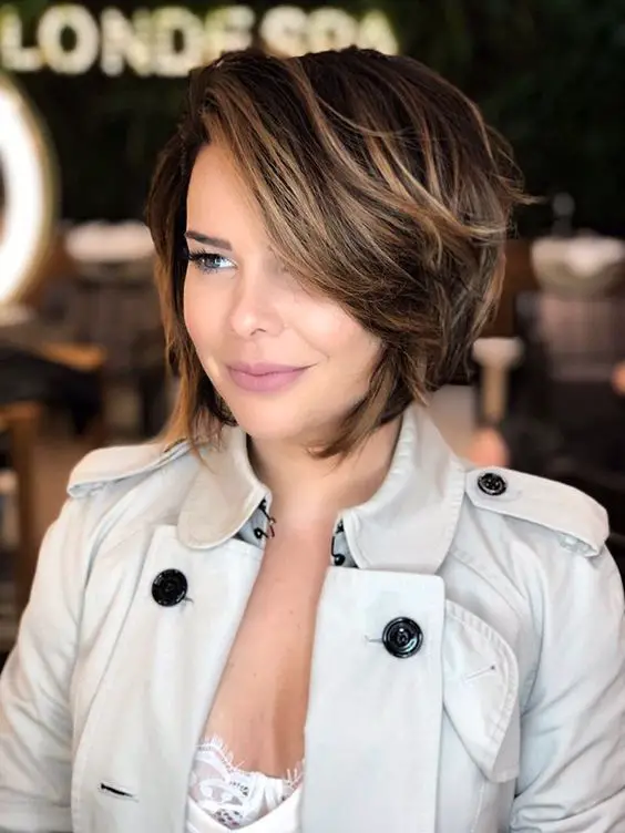 short stacked bob hairstyle 4