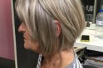 Short Stacked Bob Hairstyle 8