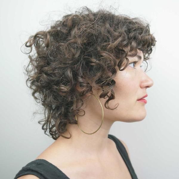 Sassy voluminous curly