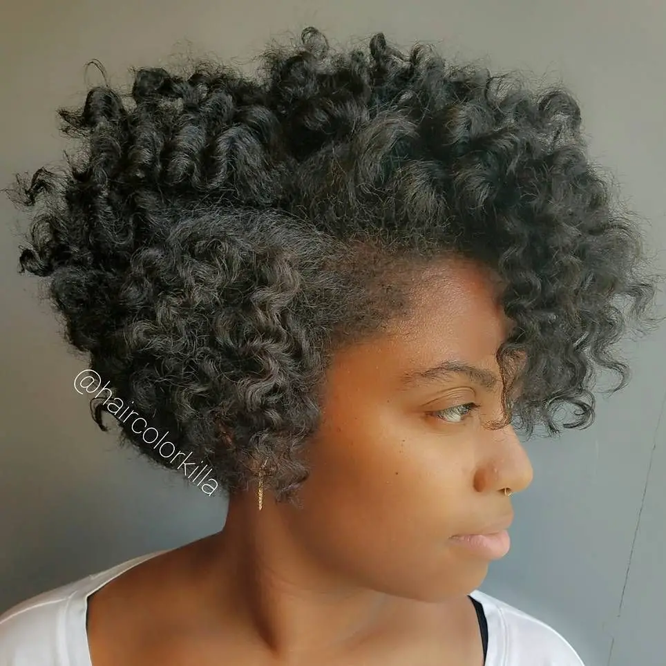 20 Short Natural Haircuts for Black Females (Updated in 2022) 604107ec506cbead3aa161c64a4184a0